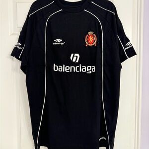Balenciaga Soccer Tee Black